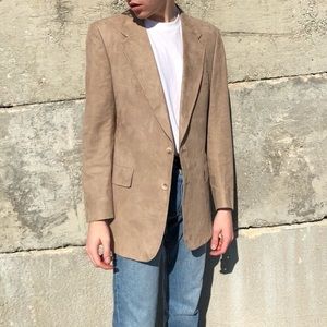 DIOR Vintage Suede Blazer